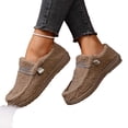 thumbnail image 7 of KEVCHE Womens Winter Warm Furry Flat Shoes,Cotton Lined Cozy Design with Cushion Comfort Sole and Soft Interior,Non-Slip Durable Footwear for Indoor Outdoor Daily Gifts, 7 of 7
