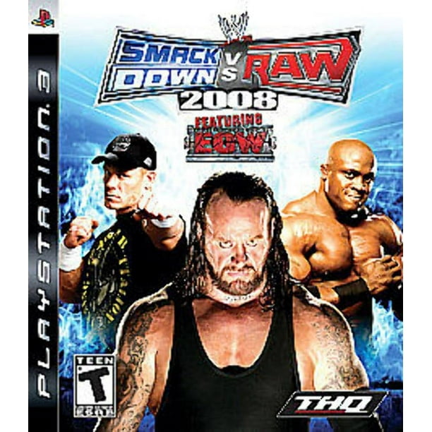 SmackDown vs. Raw 2008 WWE - Playstation 3