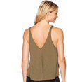thumbnail image 3 of WE THE FREE $38 Womens New Gray Heather Pleated V Neck Sleeveless Top M B+B, 3 of 4