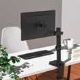 thumbnail image 2 of Soporte de Brazo para Monitor WALI Negro Totalmente Ajustable de 2 Niveles con Placa Universal 75 mm, 2 of 9