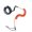 A, variant on Surfboard Leash TPU Coiled Paddle Board Cord with Ankle Strap, 90-300cm Stretch for Surfing and Water Sports Use