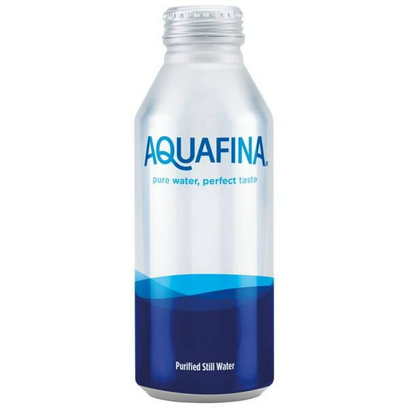 Aquafina water aluminum bottles,  16 fl oz, 24 pack