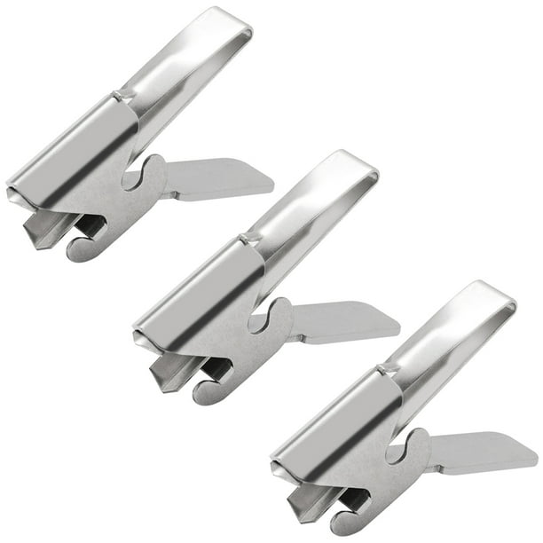BRIGHTFUFU Alicates para pelar semillas de melón de acero inoxidable 3pcs abridor de cáscara de piña de semillas de melón