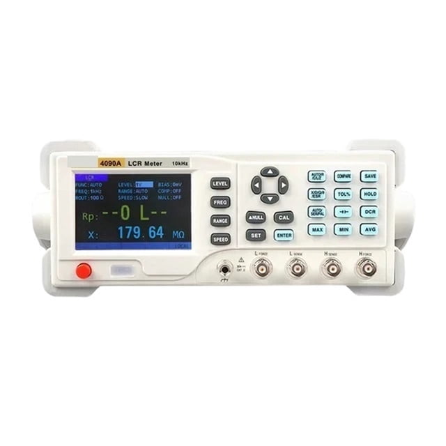 4090 Digital LCR Meter Desktop Capacitance Resistance Impedance Inductance Measure Instrument Electric Bridge Component ,Easy to Use
