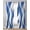 RoyalBlue, variant on Burnt Orange White Moire Sheer Curtains 84 Inch Length 2 Panels Set for Living Room/Bedroom, Modern Abstract Art Kitchen Curtains Grommet Semi-Sheer Curtains Drapes Voile Window Treatments 52"x84"x2