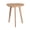 Natural, variant on MH London Wandsworth Solid Mango Wood End Table 18 Inch Rounded Triangle Top Natural