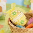 thumbnail image 4 of YingYouFu Easter Eggs Plush Toy With Bow Easter Basket Stuffers Fillers Colorful Stuffed Toys for Kids Baby Girls Boys Egg Hunt Party Favors Gifts, 4 of 6