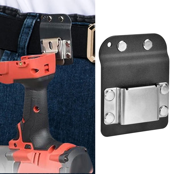 Soporte para taladro DYNWAVEMX clip para cinturón inalámbrico ajuste universal