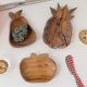 thumbnail image 3 of Wooden Seasoning Dish Soy Sauce Vinegar Seasoning Dish (pineapple), 3 of 5