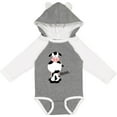 thumbnail image 3 of Inktastic Cow-moo. Boys or Girls Long Sleeve Baby Bodysuit, 3 of 5