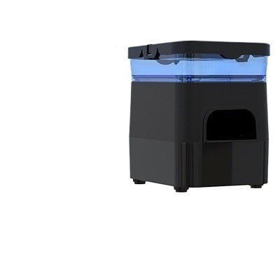 Outdoor Fish Tank, Timed and Quantitative Automatic Feeding Device for Koi and Turtle Fish ,Easy to Operate