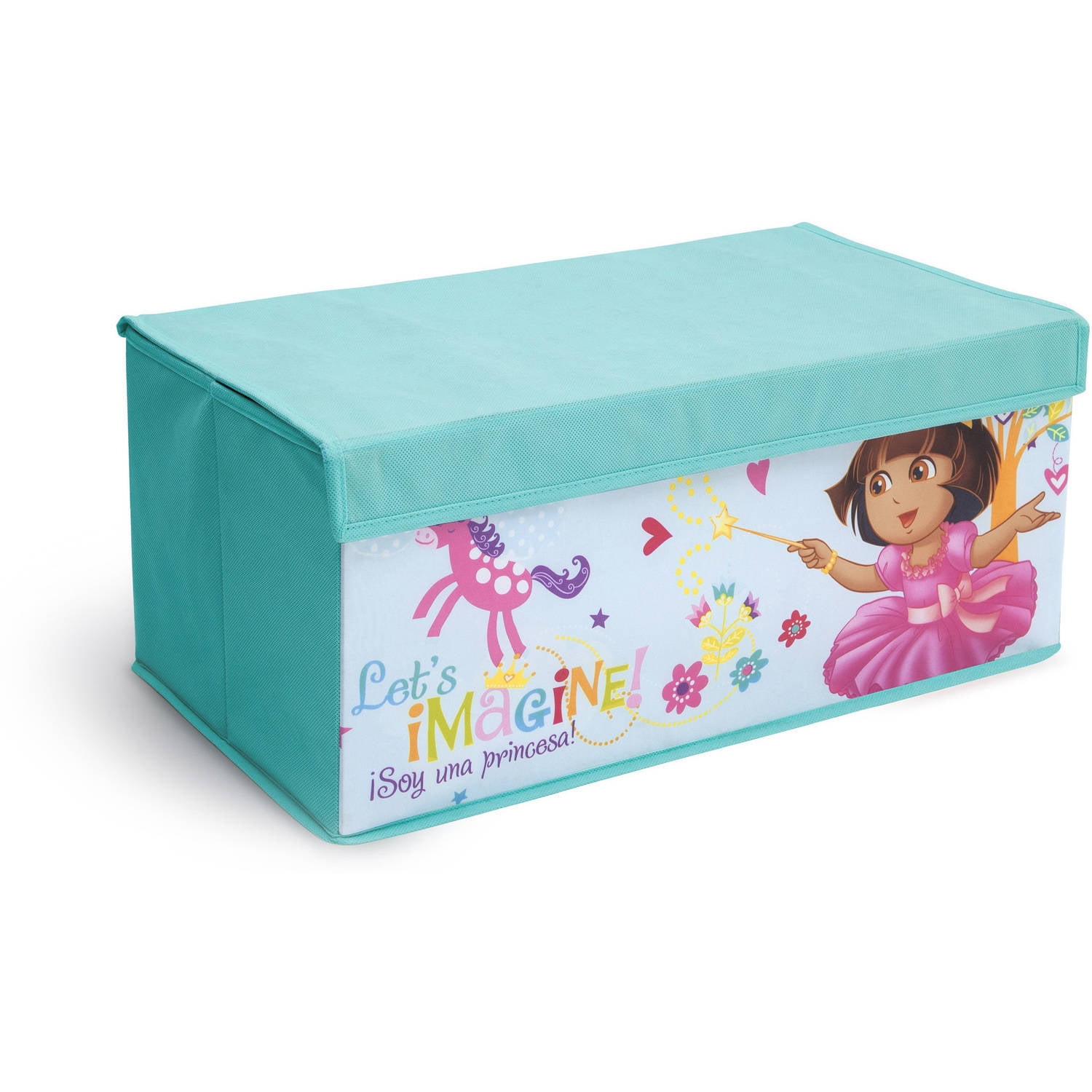 Nick Jr. Dora the Explorer Table & Chair Set with Fabric Toy Box