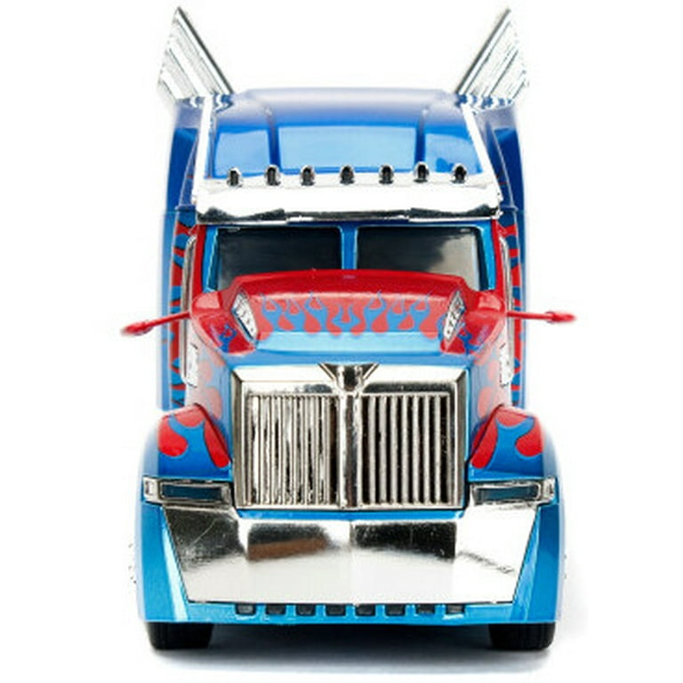 ミニカー 1:24 TRANSFORMERS 1 OPTIMUS PRIME Transformers Movie T1 Optimus Prime 1:24 Diecast by Jada