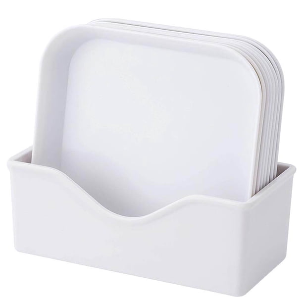 Plato Cuadrado De Hueso Tostado Plato De Aperitivos Plato De Tuerca Plato De Cocina Bandeja De Pastel Para El Hogar Restaurante De Cocina 9 Unids/Set Noticed HA017386-00