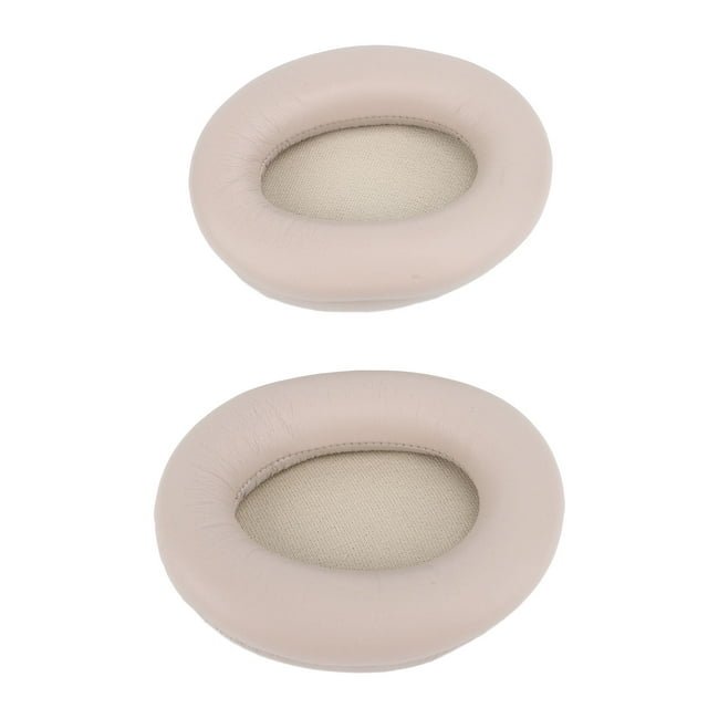 2 almohadillas para los oídos para wh-000xm3, almohadillas de repuesto parauriculares de espuma viscoelástica de cuero proteico.