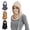 Grey, variant on Balaclava Ski Mask Facial Neck Warmer Mask - Windproof Fleece Adjustable Winter Mask for Men Women