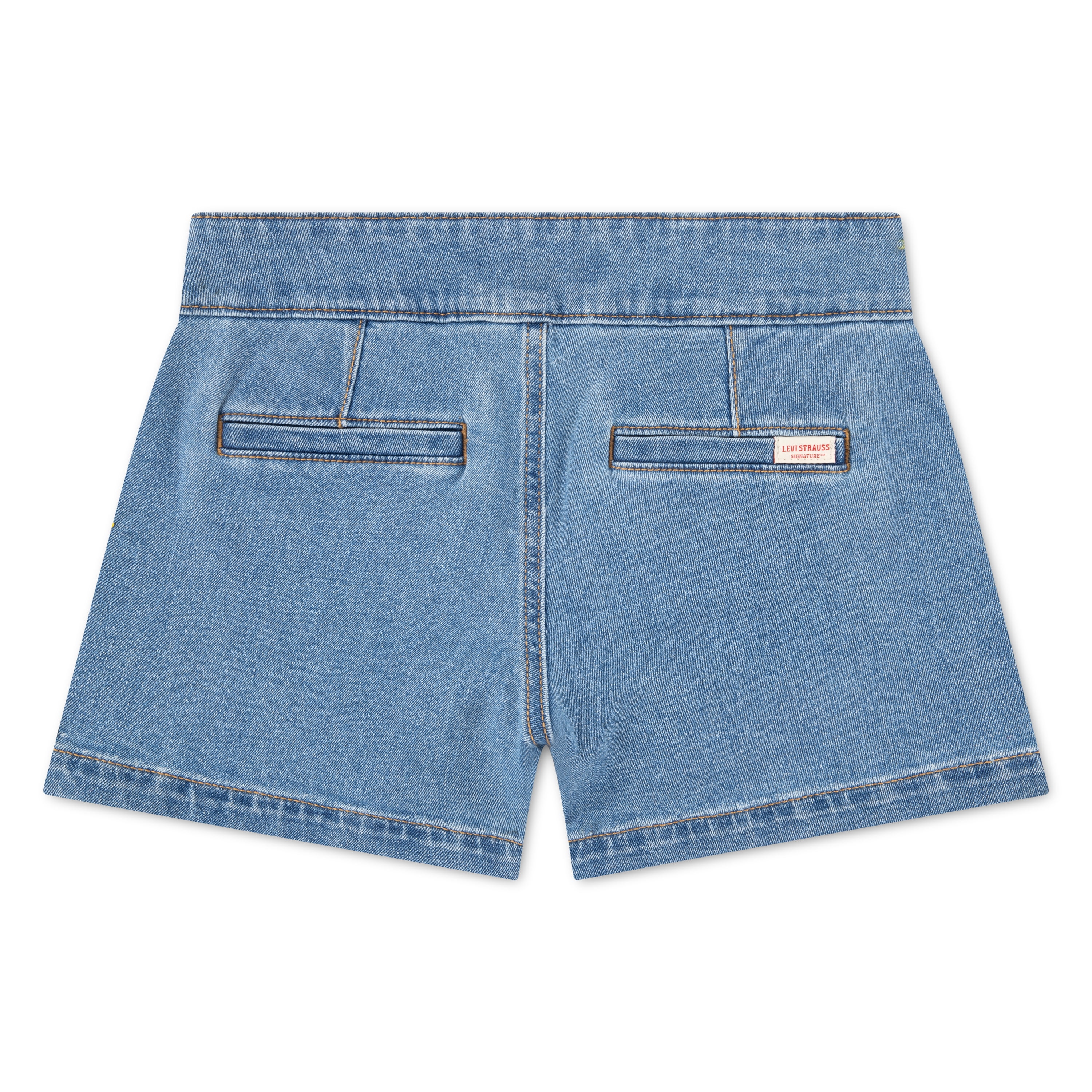 Levi Strauss Signature Girls A-Line Denim Short, Size 5-18