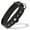 blackBlack, variant on Filbert Leather Dog Collar with Airtag Holder, Airtag Collar For Medium Dogs, Leather, Vegetable Tanned Full Grain, Adjustable for All Breeds,  Heavy Metal Buckle, Ultra-Durable