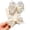 White, variant on Lace Baby Hair Bows Hairpins Comfortable Fit For Kids Girls Infant Accessories Handmade Headgear