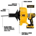 thumbnail image 4 of DEWALT DCD200B 20V MAX* XR® Brushless Drain Snake (Tool Only), 4 of 5