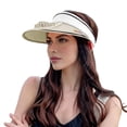 thumbnail image 3 of Rechargeable Fan Sun Hat for Women Wide Brim Empty Top Outdoor Summer Cap, 3 of 9