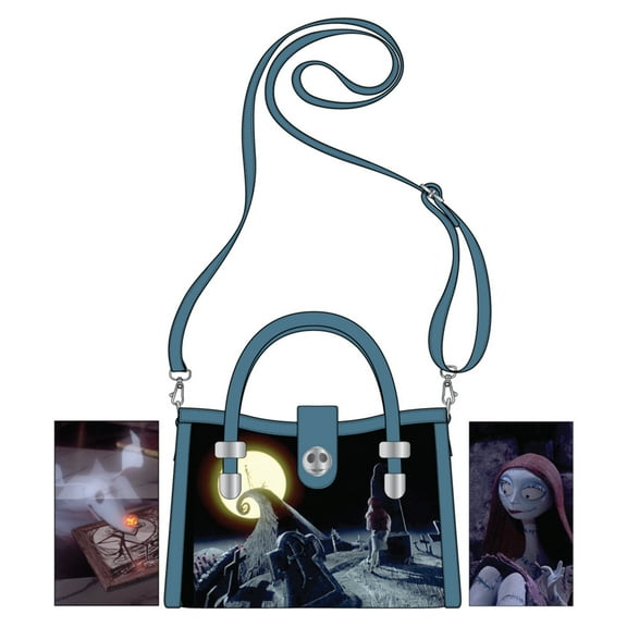 Loungefly x Tim Burton's Nightmare Before Christmas Final Frame Crossbody Bag
