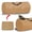 Tan, variant on Sunrise Artificial Christmas Tree Bag Clean Up Holiday For Up to 8ft/9ft Tree Storage (52''x dia. 30'' for up to 8', Red)