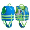 thumbnail image 2 of Gogokids Kids Swim Vest Life Jacket-Toddler Flotation Buoyancy Swimsuit Trainer Vests Swimming Aid Jacket for Boys/Girls Age 1-9 Years,Blue-Green Dinosaur, 2 of 9