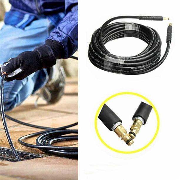 6m 8m 10m 2320PSI Lavadora de presión Agua Manguera de agua Cepillo telescópico Toalla de microfibra para Karcher K2 K3 K4 K5