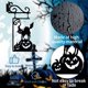 thumbnail image 2 of Yuarrent Estatua de jardín de de Halloween a prueba de agua - Imagen vívida no es fácil de deformar Letrero de esquina de jardín Kits de decoración para fiestas Gato, 2 of 6
