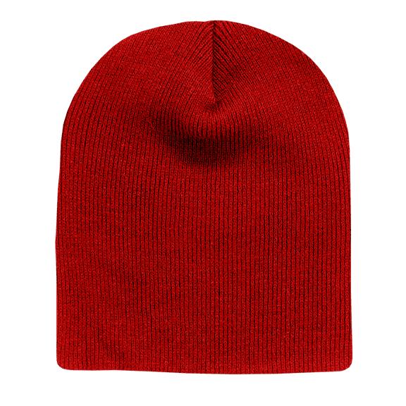Decky 614 Acrylic/Polyester Short Beanies Hat-Cardinal