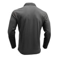 thumbnail image 5 of CAIVO Polo Shirts For Men Casual Shirt Long Sleeve Classic Plaid Button With Pockets Lapel Golf Tops For Business , M, 5 of 6