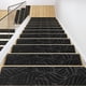 thumbnail image 1 of Alfombra de escalera autoadhesiva alfombra en relieve cepillada de 76x20cm alfombra suave para escalones de escalera, 1 of 5