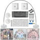 thumbnail image 1 of Kit de arco para globos JanHm soportes de columna de plástico ajustables 9 pies alto 10 pies ancho, 1 of 3