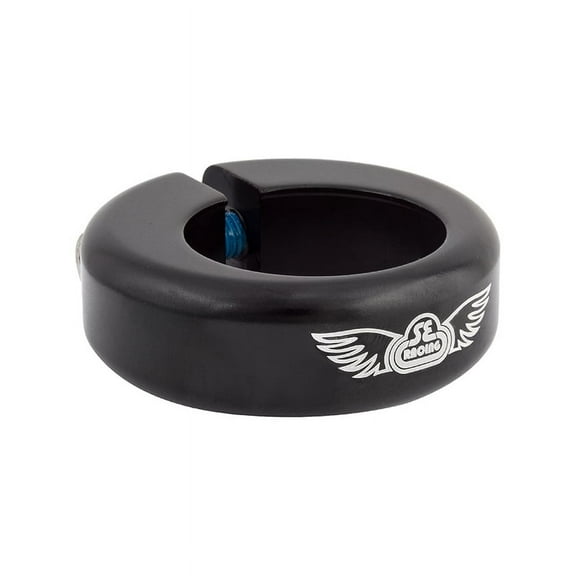 SE BIKES Champ Alloy Seat Clamp 31.8mm Anodized Black