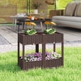 thumbnail image 2 of Outsunny Raised Garden Bed with Legs, Self Watering Elevated Planter Boxes, 2 of 10