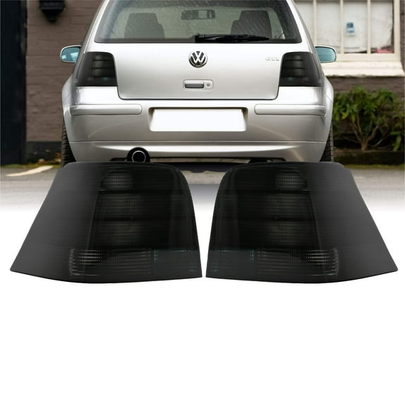 1992-2004 VW Golf GTi Mk4 Euro Style Black Smoke Tail Lights - Unique Style Racing