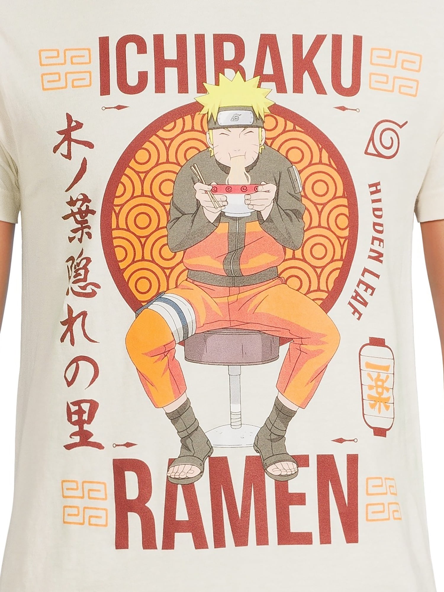 Naruto Men's and Big Men's Graphic Tee with Short Sleeves Naruto Men's and Big Men's Graphic Tee with Short Sleeves