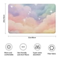 thumbnail image 3 of Soft Cloud Starry Scene Bathroom Rugs Mat,Non Slip Microfiber Bathroom Rug,Rubber Backing,Soft Bathroom Mats for Bathroom Floor,Tub and Shower,20x32in(50x80cm), 3 of 5