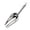 Silver, variant on ABCISI Stainless Steel Ice Scoop, Thickened Metal Food Scoop for Candy, Flour, Nut, Popcorn, Multipurpose Food Shovel with Mirror Finish for Kitchen Bar Party Wedding - Rainbowred
