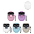 thumbnail image 2 of Silicone Shockproof Protective Skin Cover, Waterproof with Carabiner Accessrioes for Google Pixel Buds Pro Case, 2 of 10