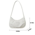 thumbnail image 3 of Mini Shoulder Bag for Women Small Crossbody Purse with Metal Zipper Polyester Fabric, 3 of 7