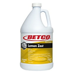 Betco® Best Scent Odor Eliminator Concentrate, Lemon Zest Scent, 128 Oz, Case of