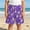 Purple, variant on Kids Soccer Ice Cream Print Shorts Elastic Waist Beach Swim Trunks Sizes 100 160 Fit Ages 2 14