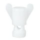 thumbnail image 2 of Juego de tuercas de tornillo de plástico para equipos de fijación de ventanas de ventilación, accesorios para granja, color blanco, 100 Uds., 2 of 5