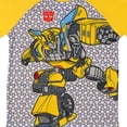 thumbnail image 4 of Transformers Pajamas Toddler Boys' Character Design Short Sleeve and Pant PJ Set, 4 of 7