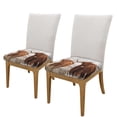 thumbnail image 2 of Disketp Yak for Square Chair Cushion Covers for Hotel, Bedroom, Office,Machine Washable-Two Pieces, 2 of 7