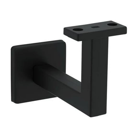 National Hardware N830-524 1-Pc. Reed Handrail Bracket, Matte Black - Quantity 5