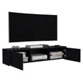 thumbnail image 3 of Mesa Para Tv Flotante Gleid Wengue Virtual Muebles, 3 of 8