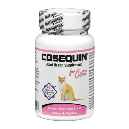 Nutramax Cosequin Joint Health Supplement for Cats, 80 Sprinkle (Best Arthritis Medication For Cats)